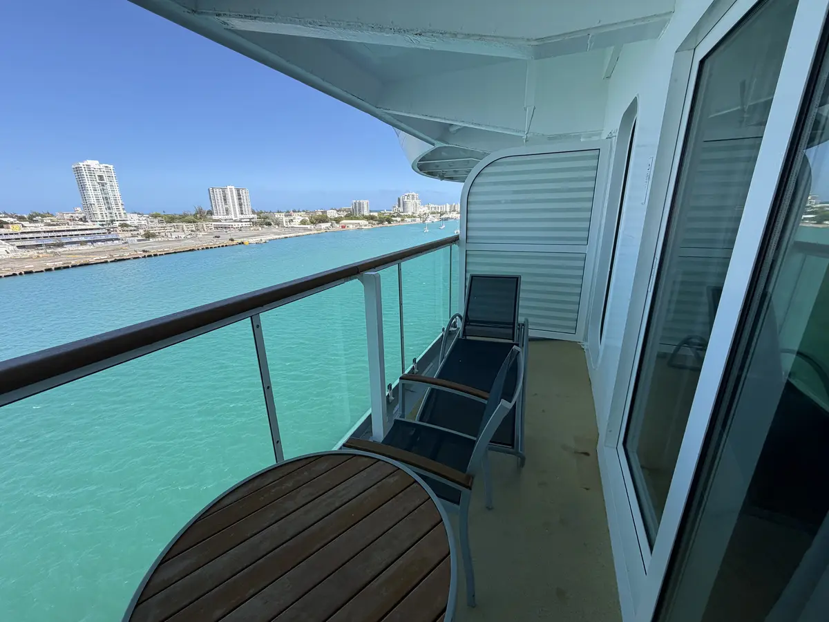 Junior Suite balcony