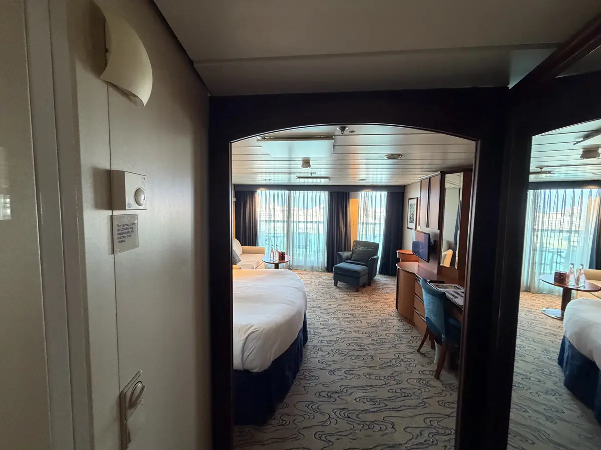 Walking into a Junior Suite