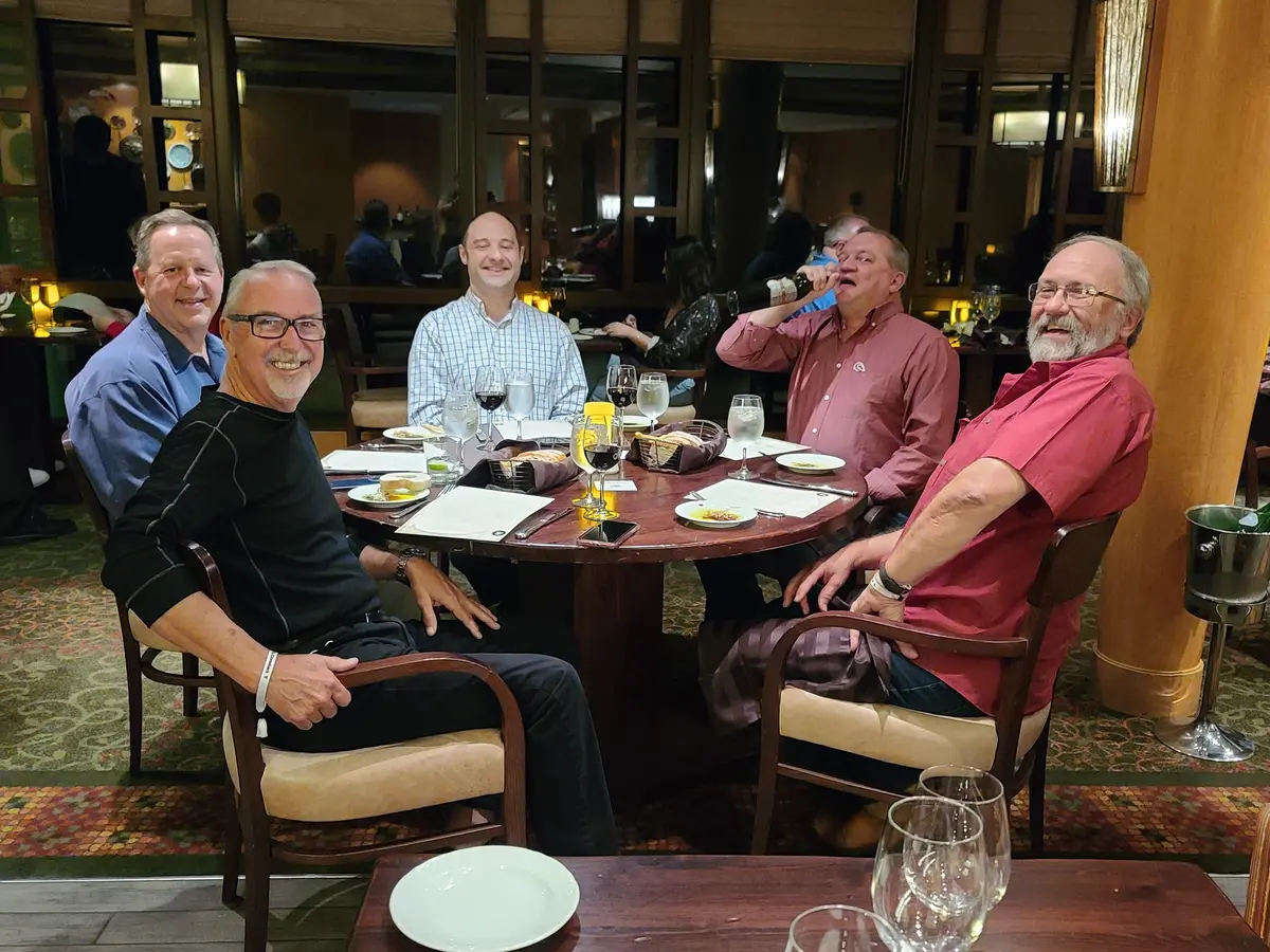 Friends at Giovannis