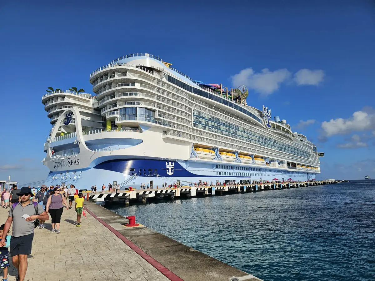 Icon of the Seas in Cozumel