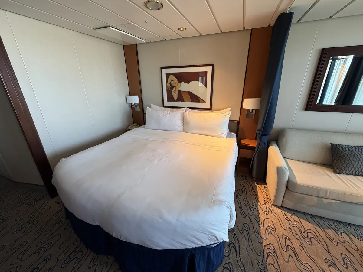 Bed in Junior Suite