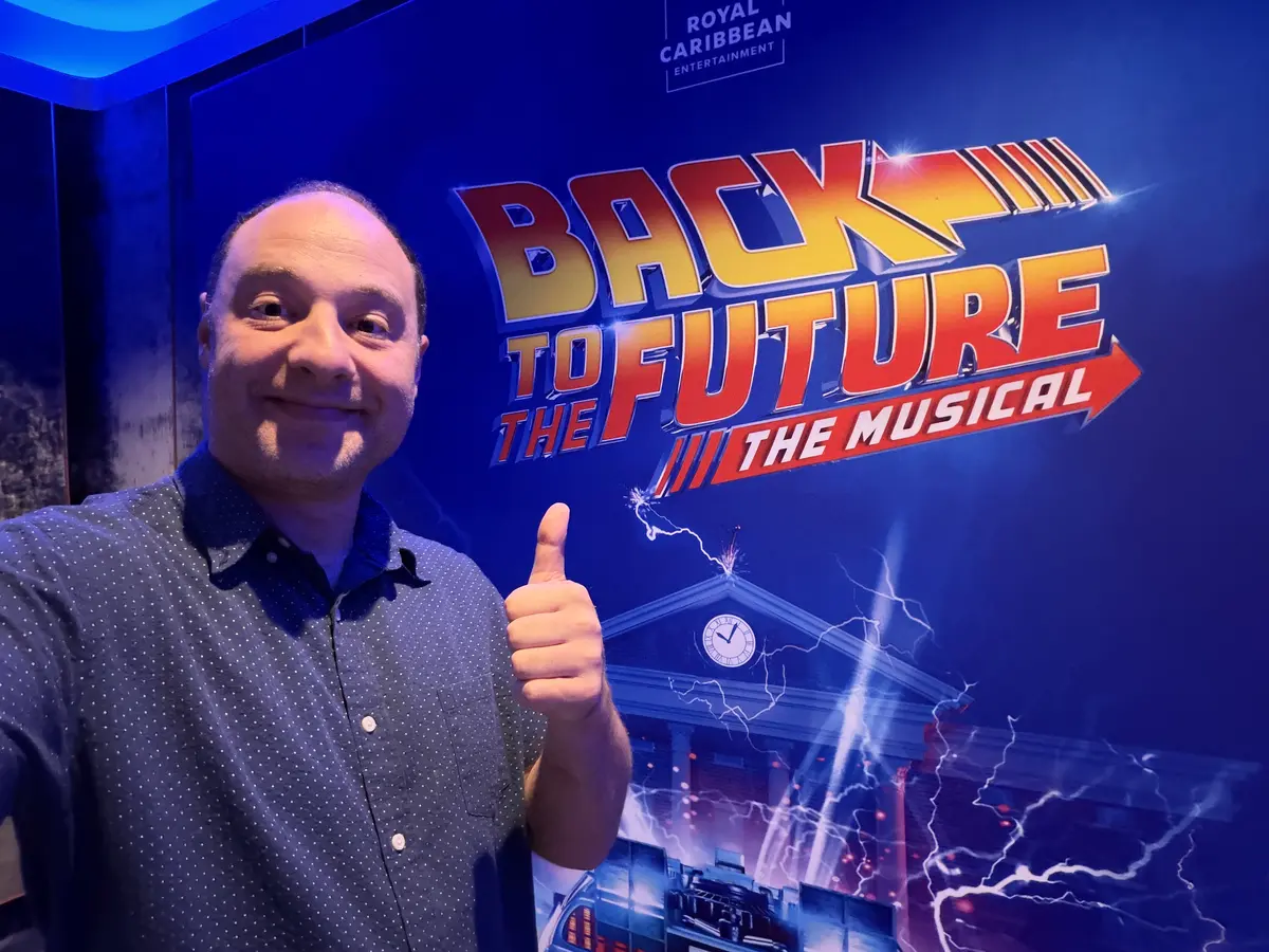 Matt at Back to the Future