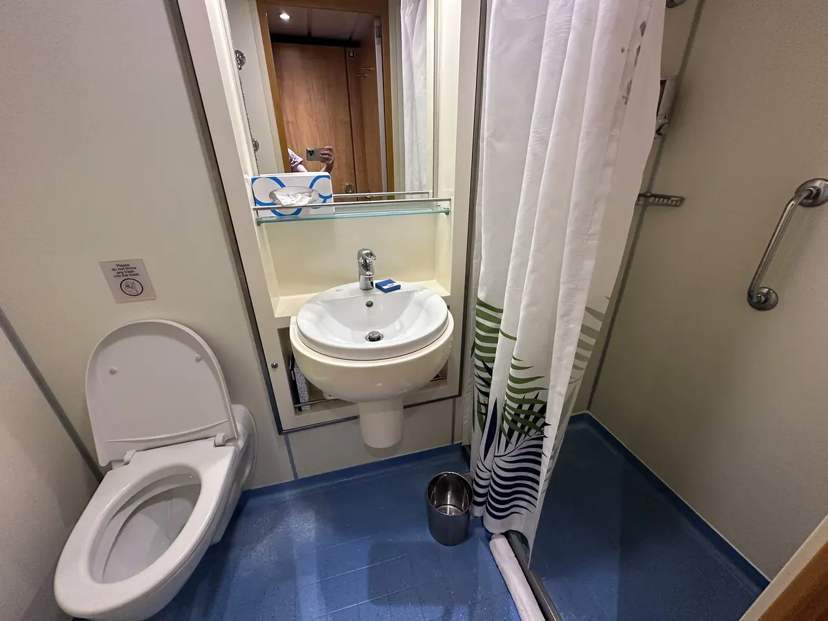 Carnival Elation bathroom