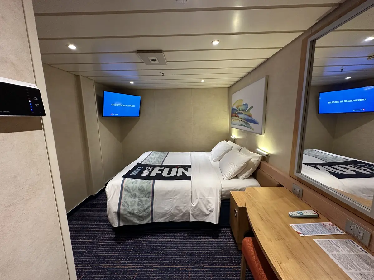 Carnival Elation Inside Cabin