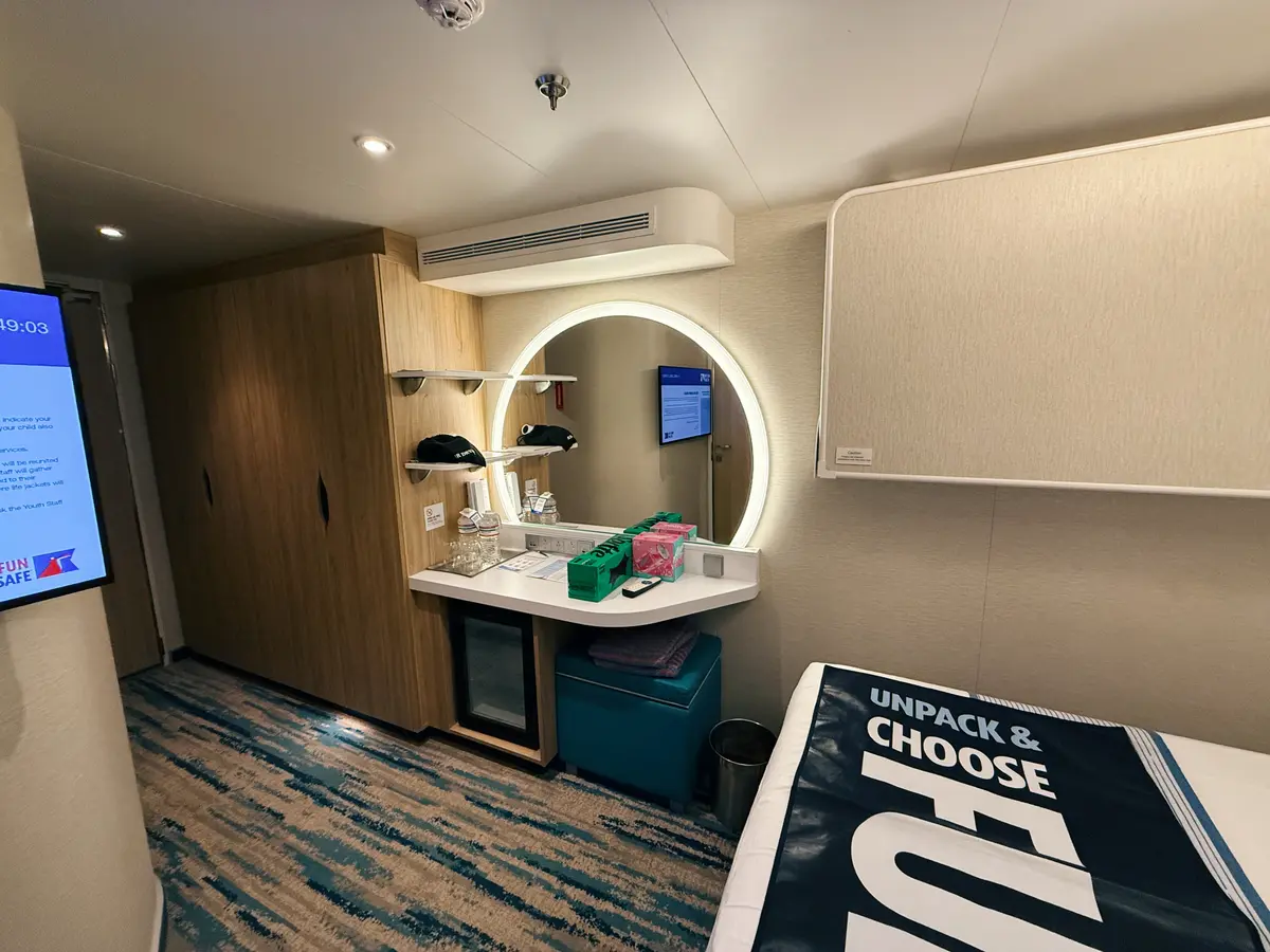 Carnival Mardi Gras Inside Cabin