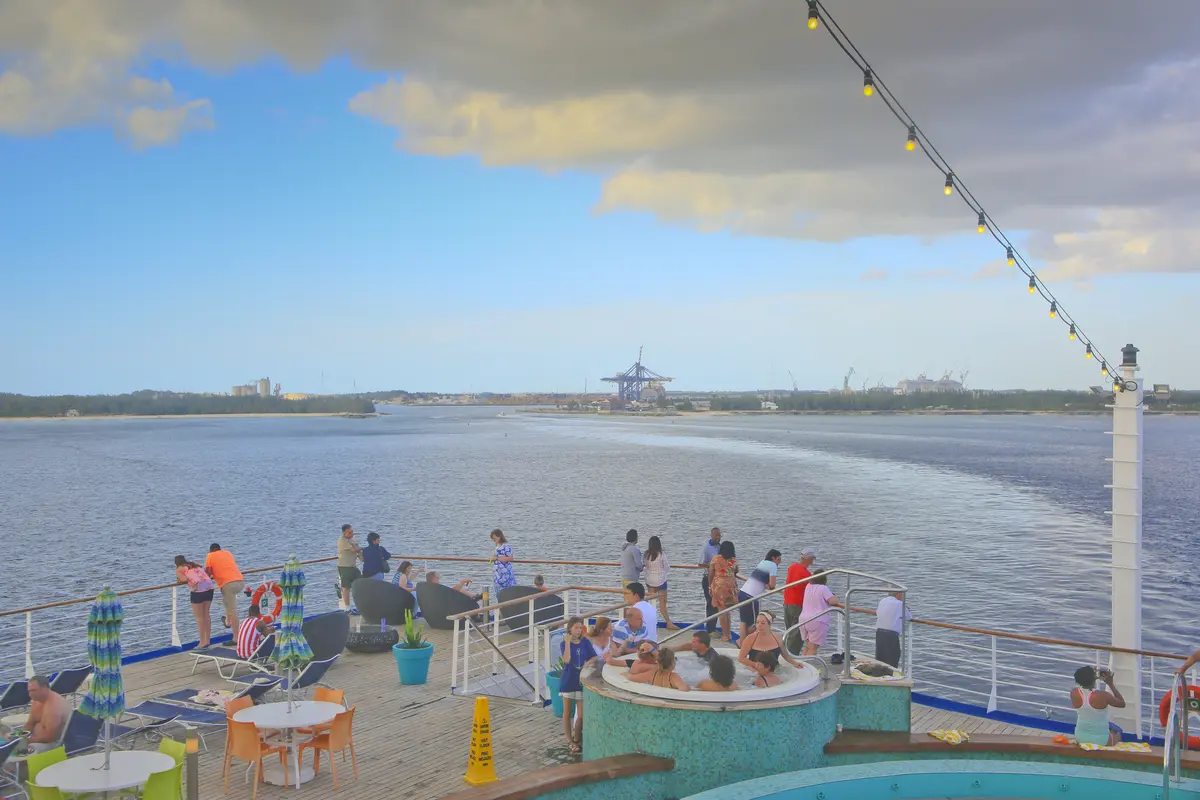 Cruise departing Freeport Bahamas