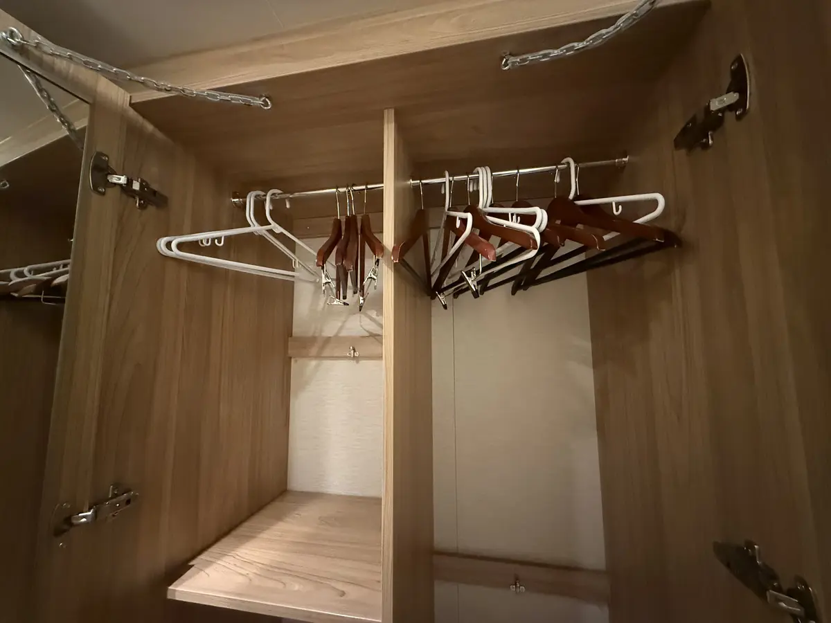 Carnival Mardi Gras Inside Cabin, Closet
