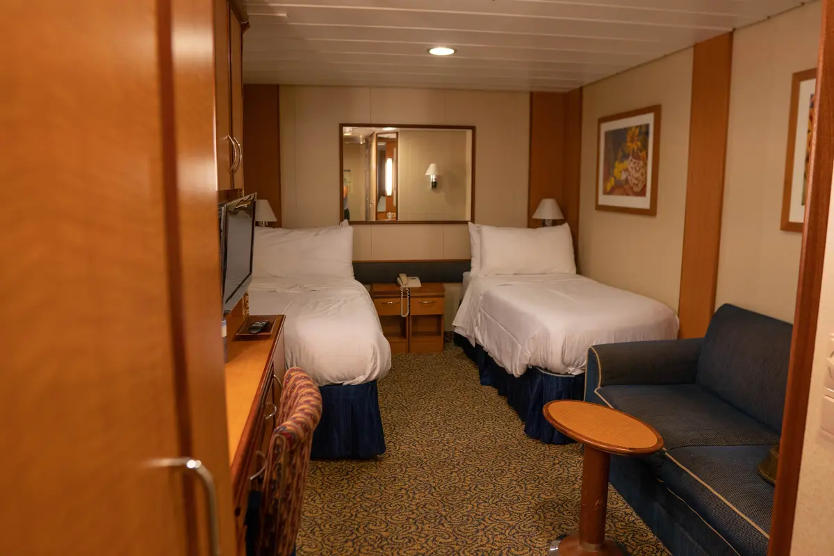 Interior cabin on Radiance of the Seas