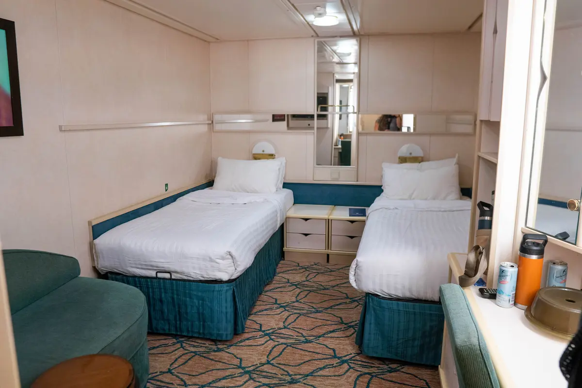 Interior cabin on Rhapsody of the Seas