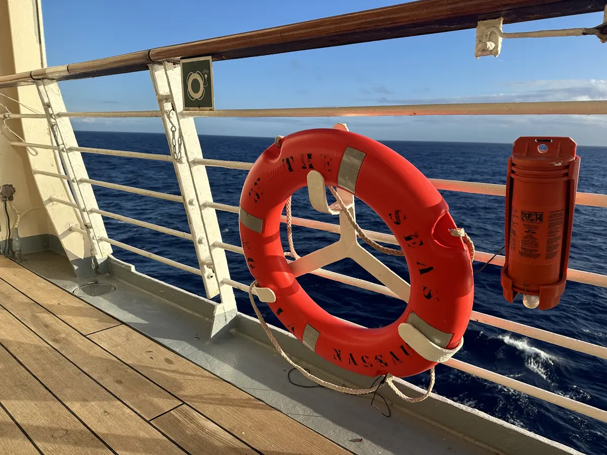 Vision of the Seas life ring