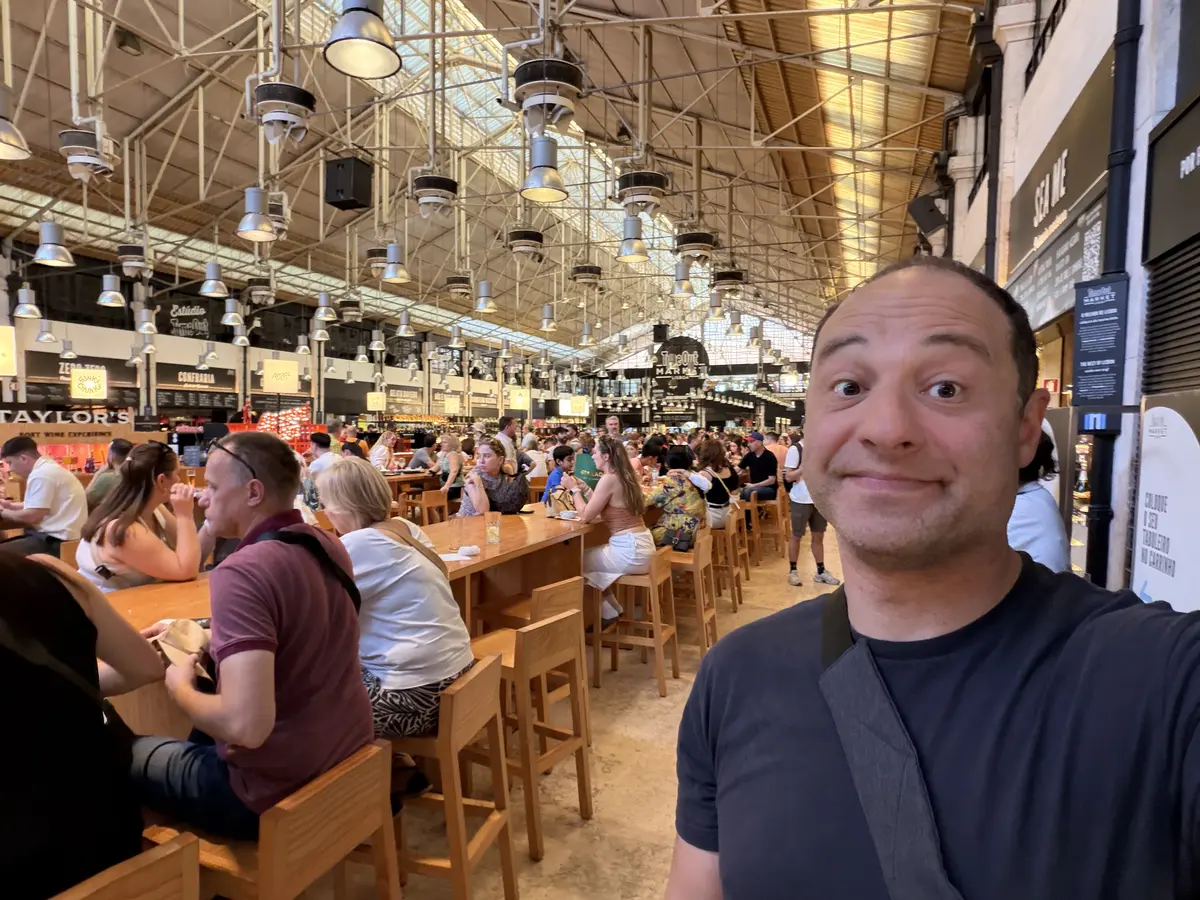 Matt in a Mercado