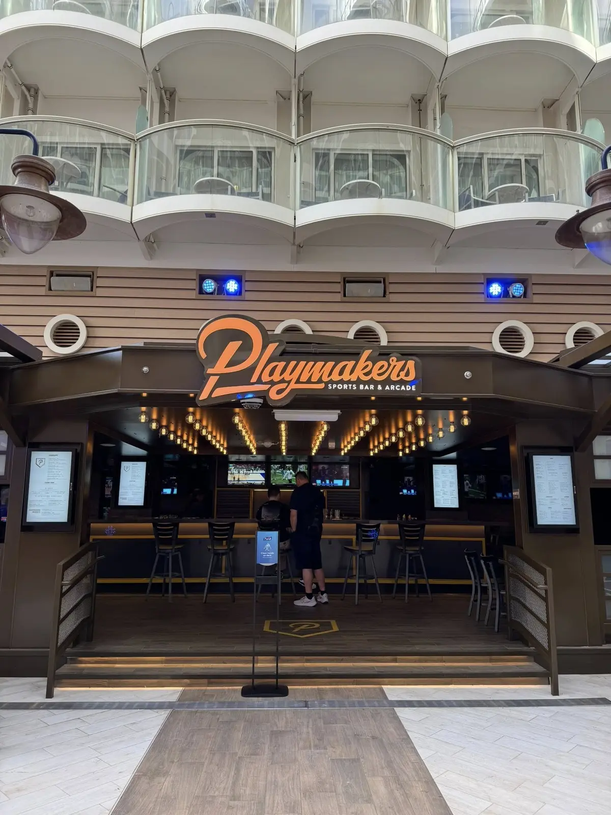 Playmakers on Allure of the Seas