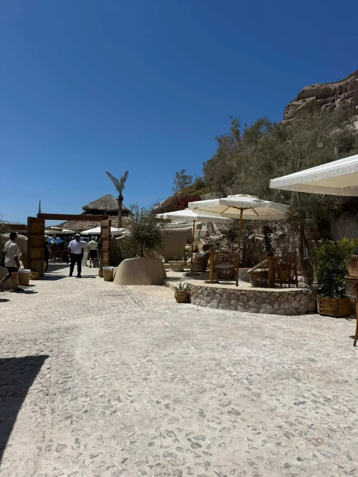 Walking into Royal Beach Club