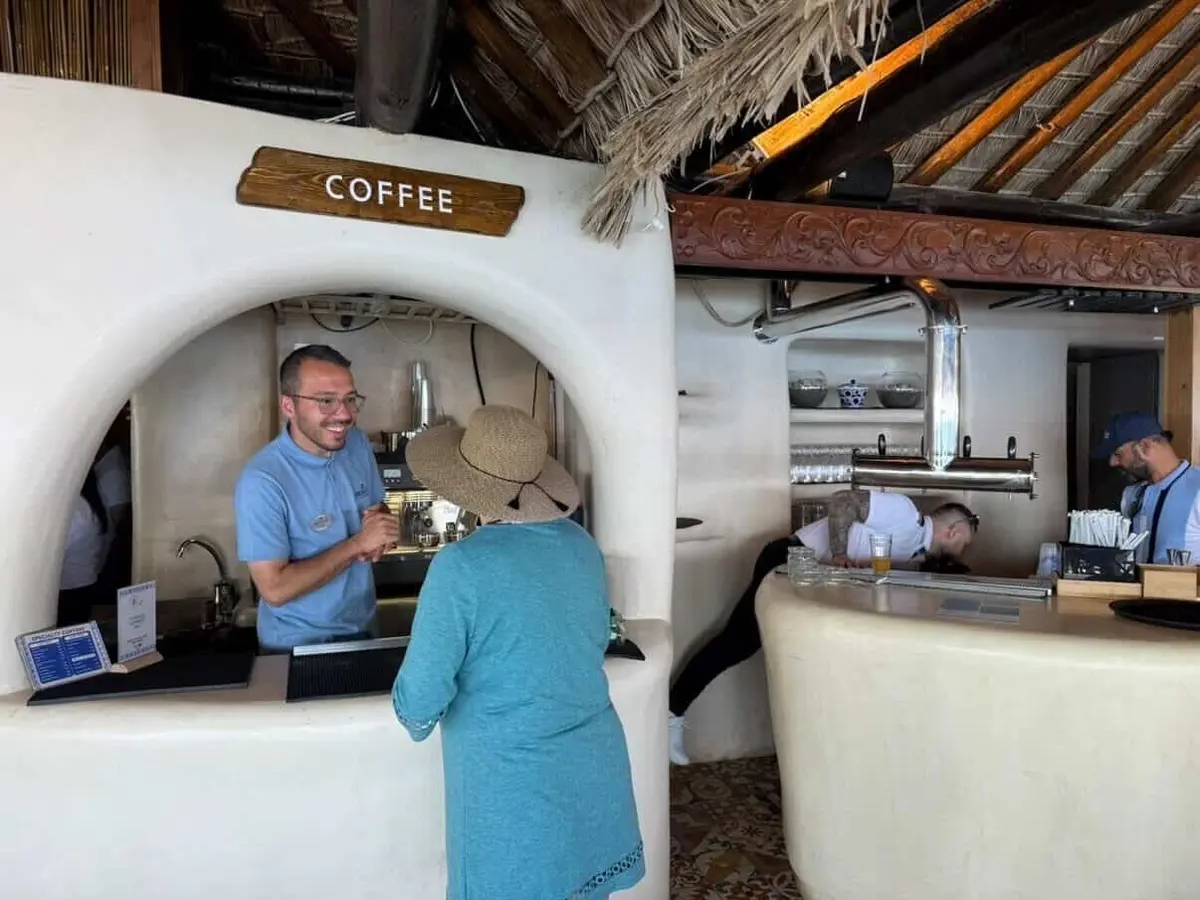 Coffee at Royal Beach Club
