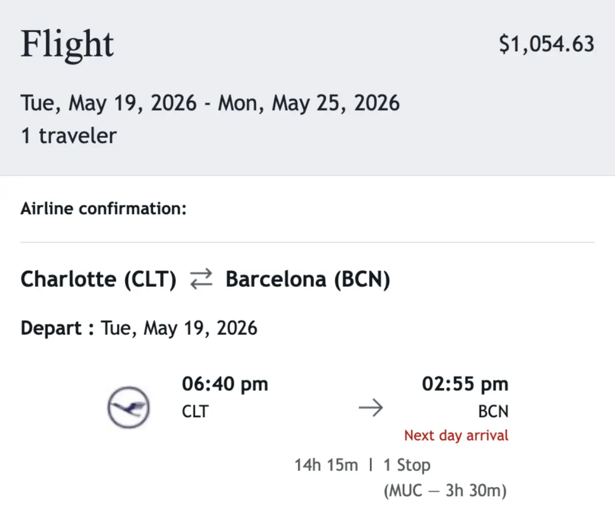 Europe Flight Receipt Europe Flight Receipt