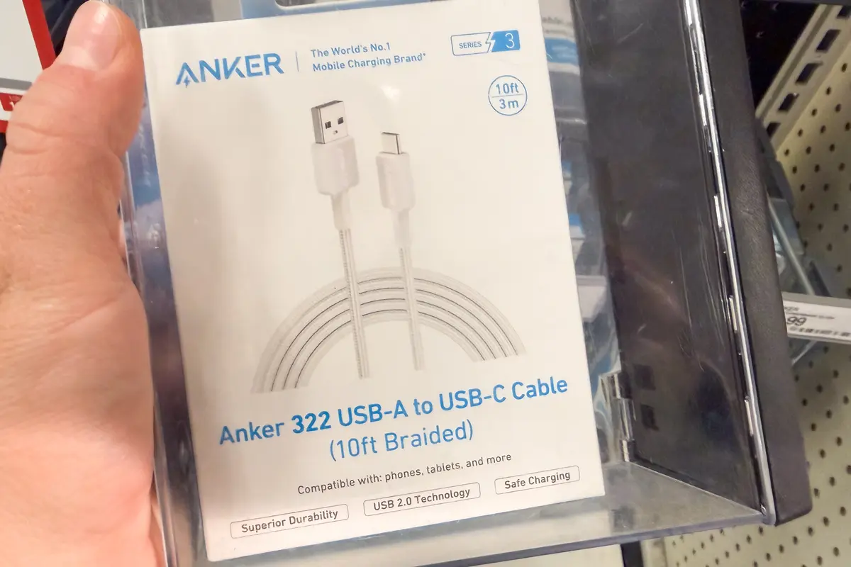 10-foot charging cord at target