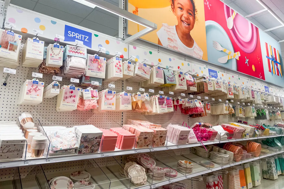 Decor aisle at Target