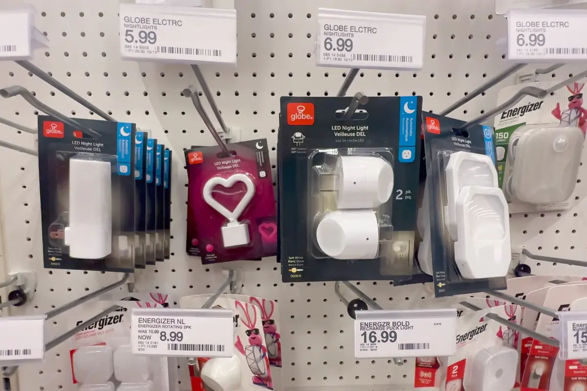 LED nightlights at Target