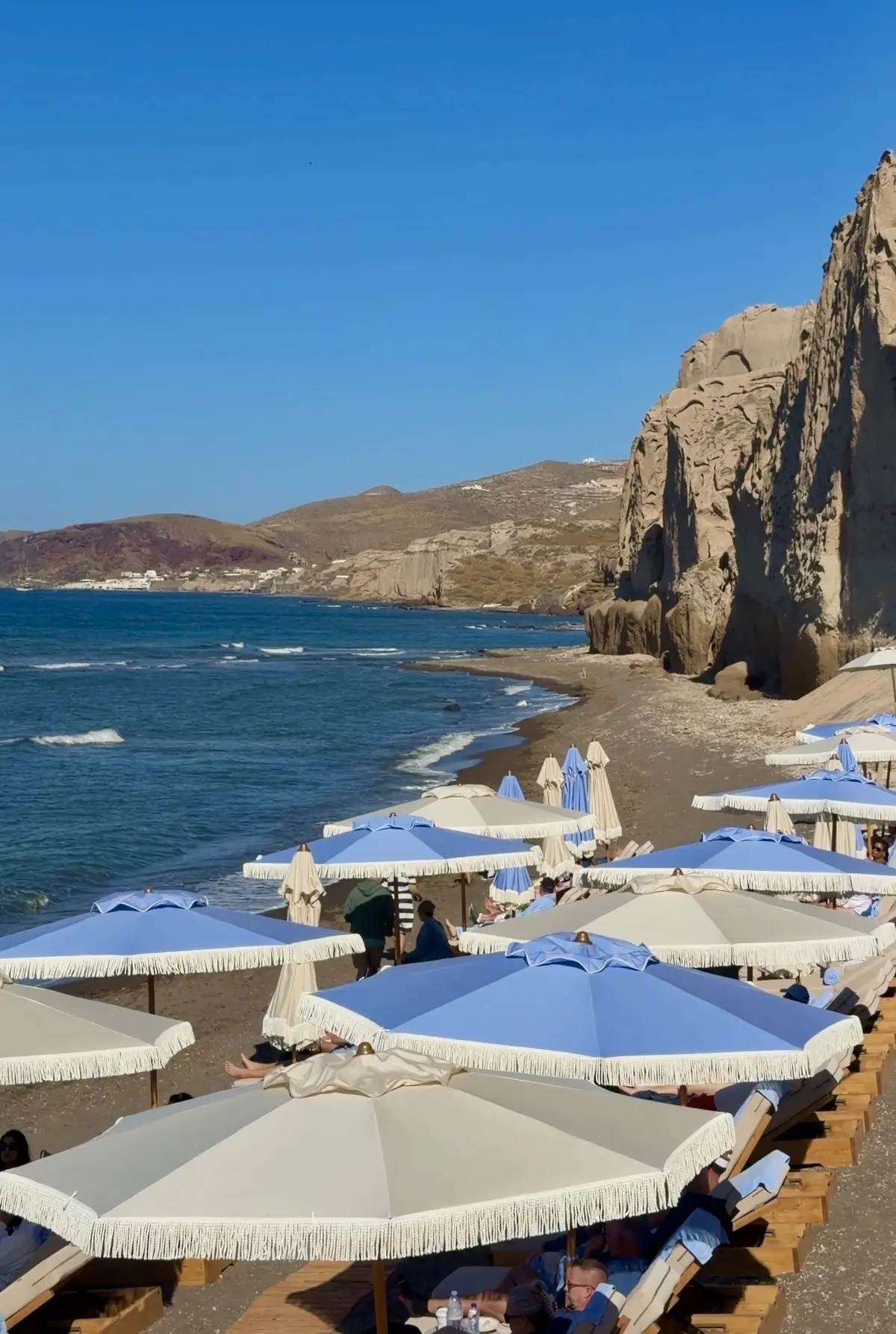 Beach in Santorini