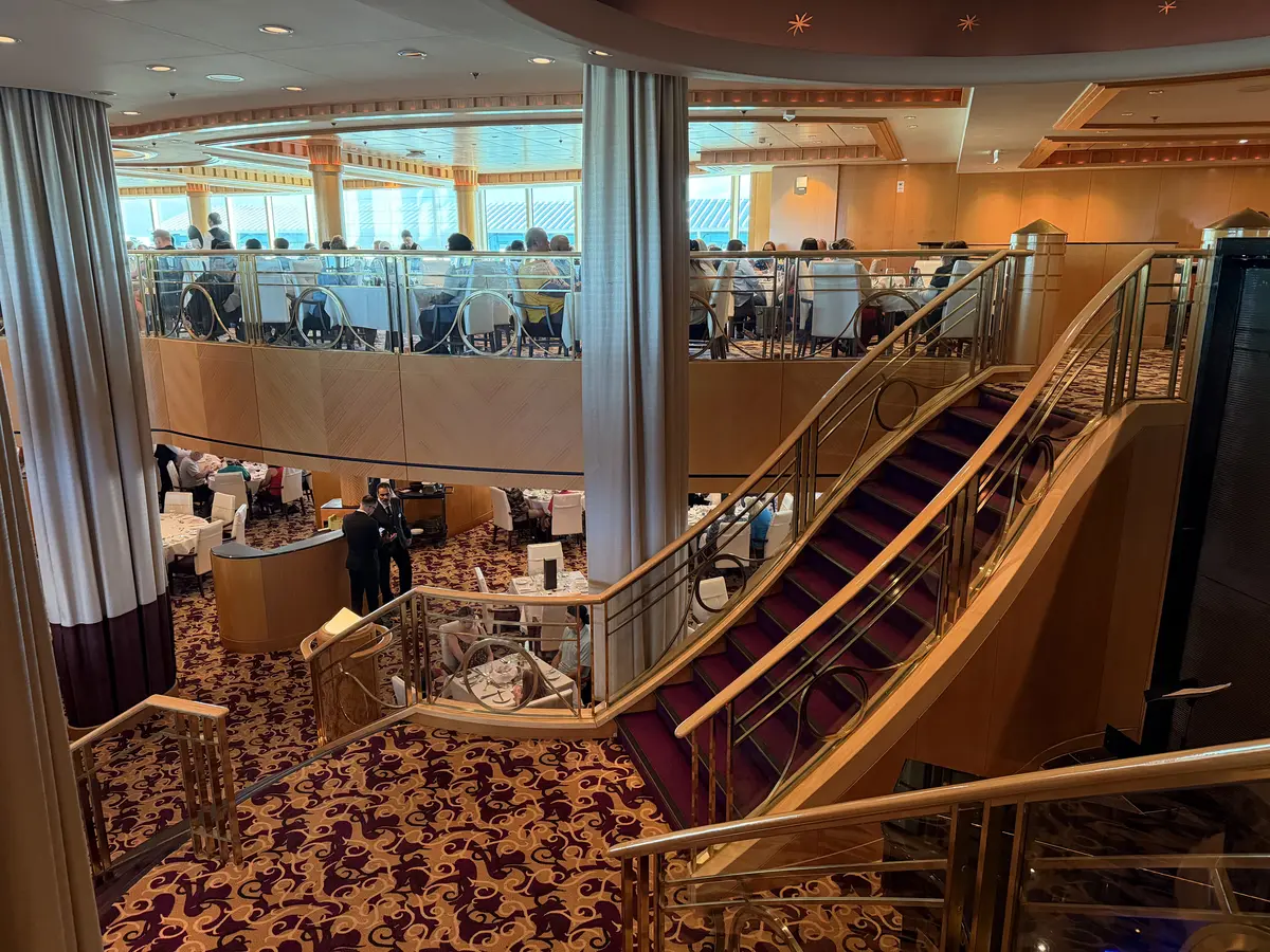Stairs in Main Dining room