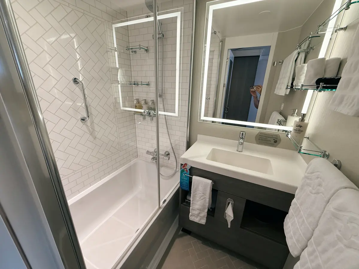 Disney Split Bathroom