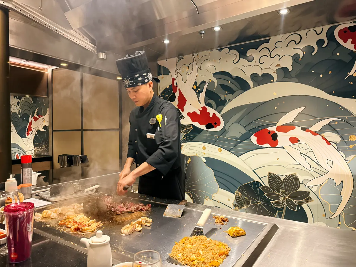 Izumi Hibachi on Liberty of the Seas