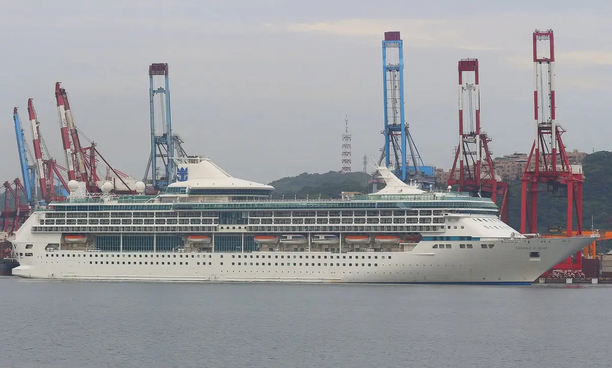 Legend of the Seas docked
