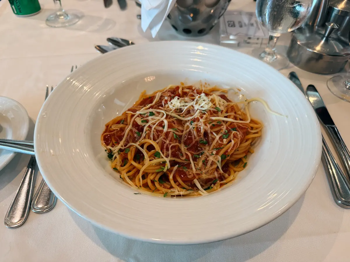 Liberty Main Dining Room Food