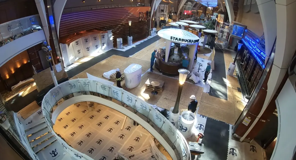 How is a cruise ship amplified? 