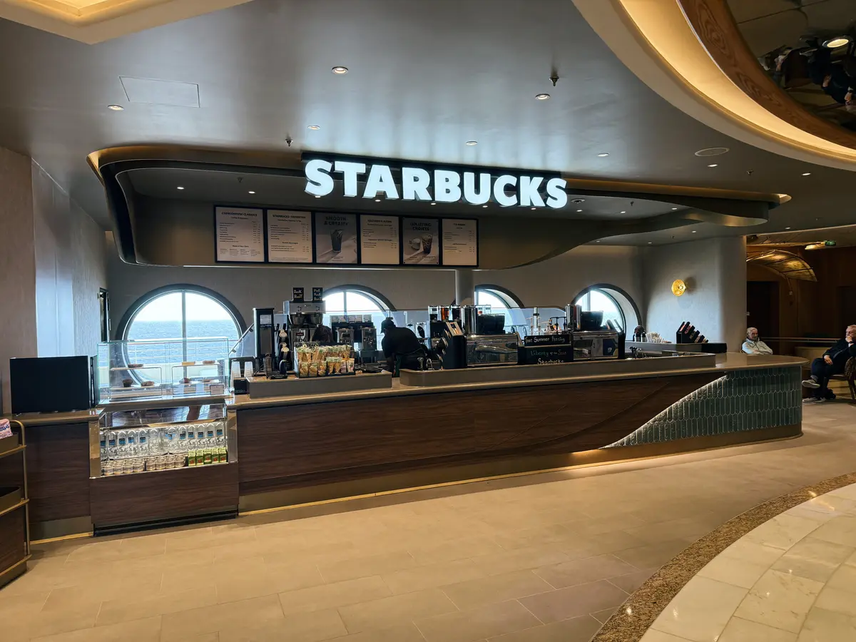Starbucks on Liberty of the Seas