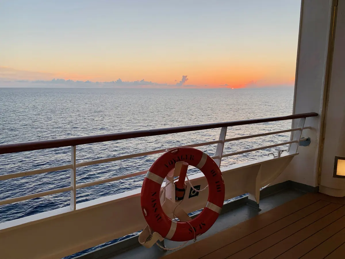 Voyager at Sea