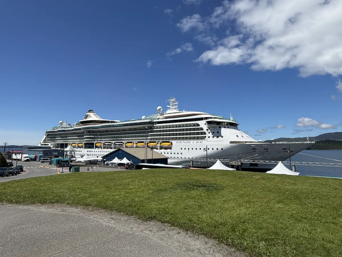 Serenade of the Seas in Prince Rupert Island