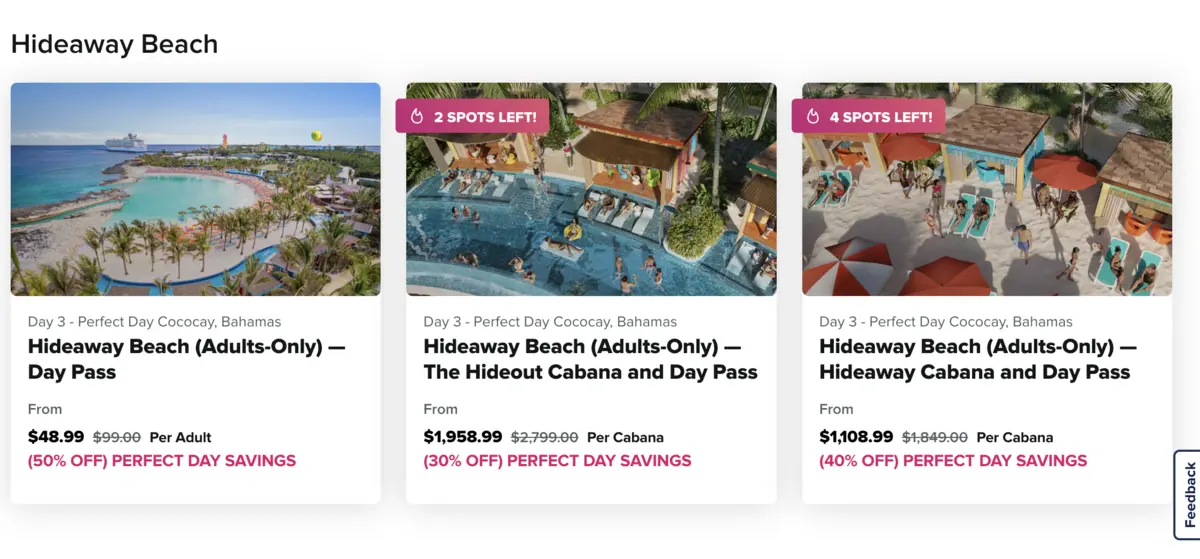Cruise Planner Sale