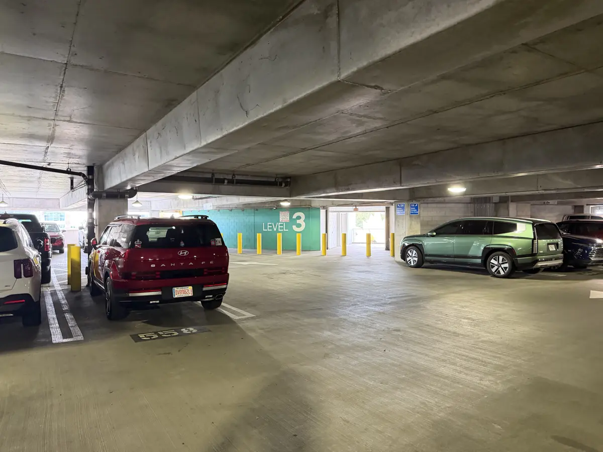 Parking garage in Tampa