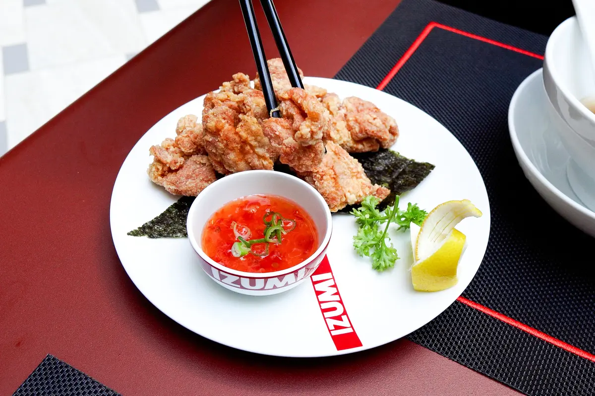 Izumi chicken appetizer on Legend of the Seas