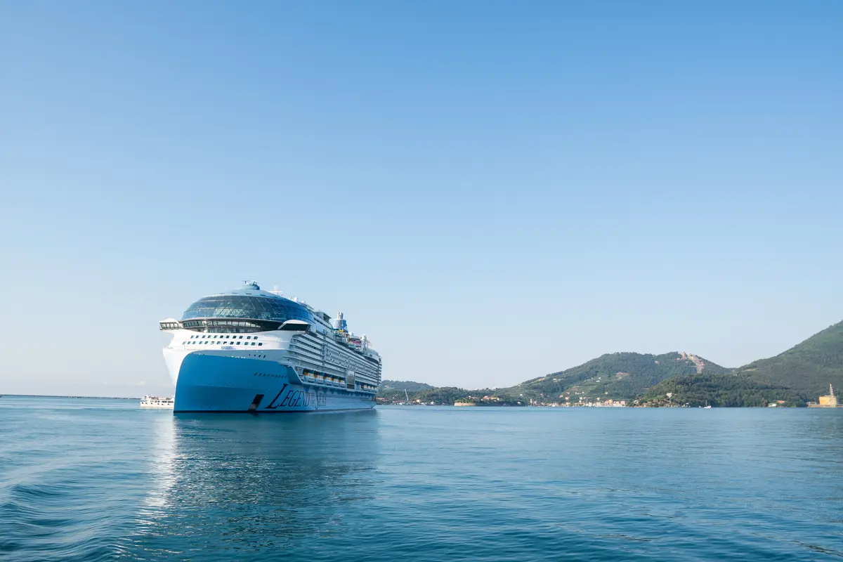 Legend tendered in La Spezia, Italy