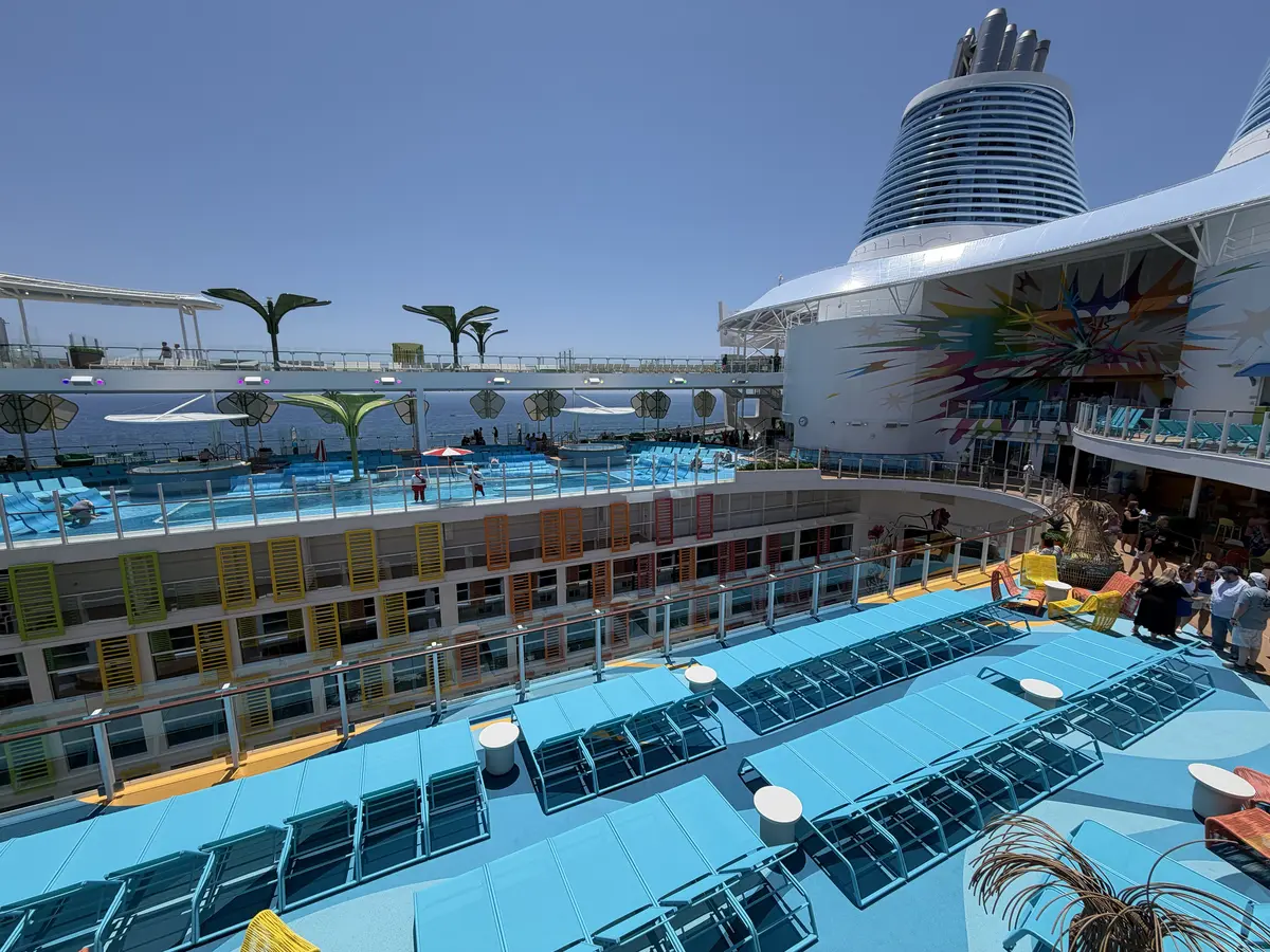 Pool deck