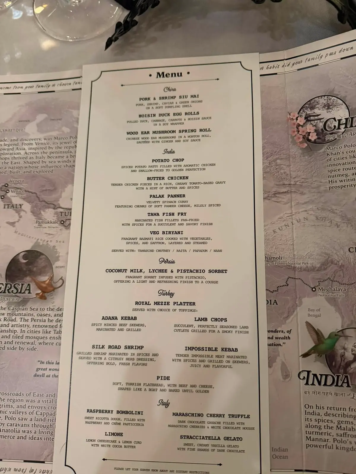 Royal Railway Legend Station Menu