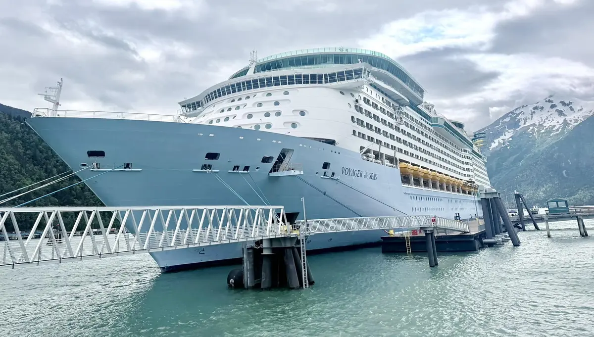 Voyager of the Seas in Skagway