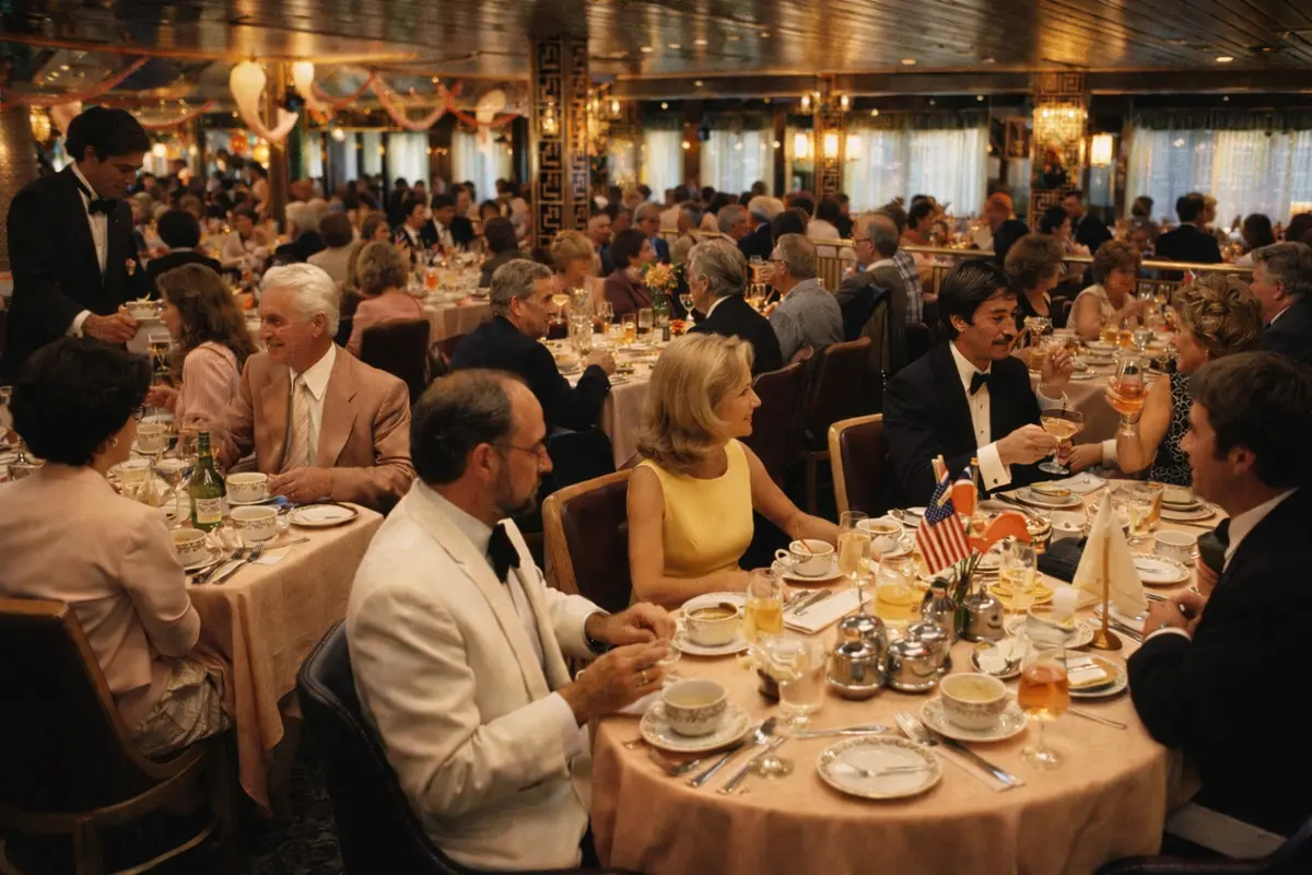 Dinner in the Main Dining Room