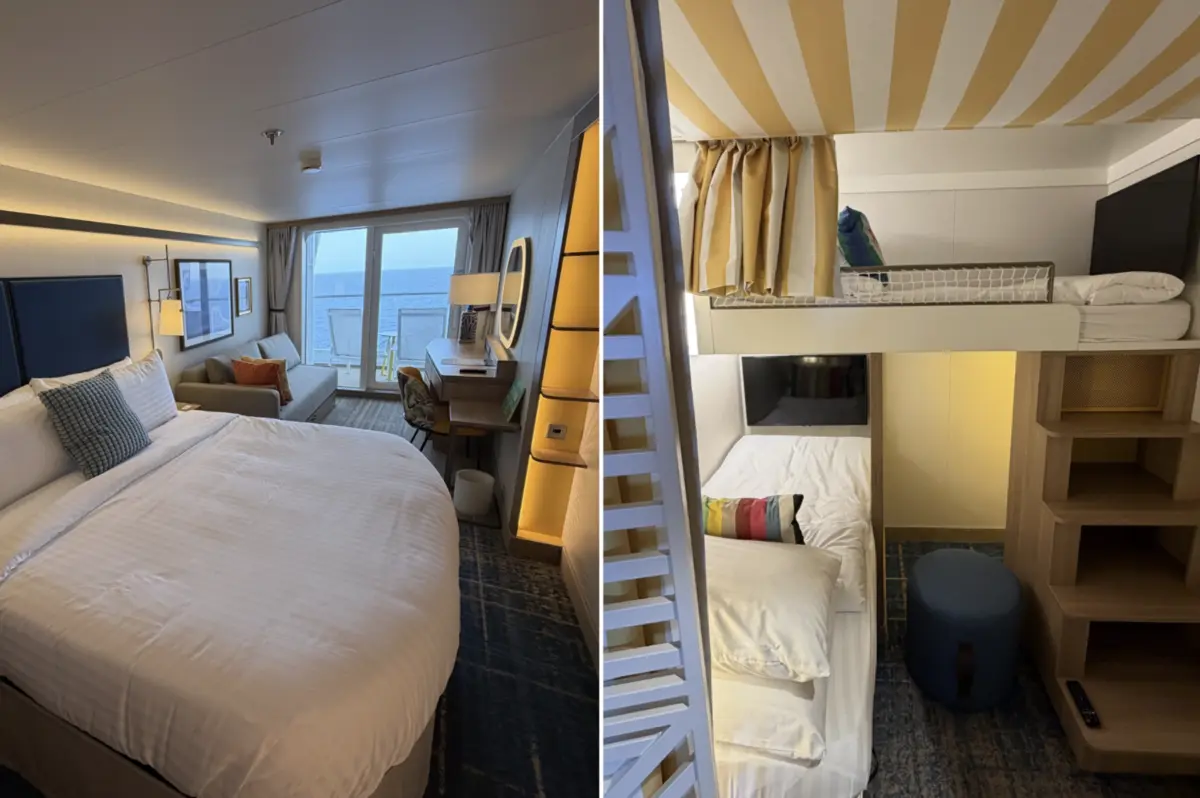 Family Oceanview Balcony on Legend of the Seas