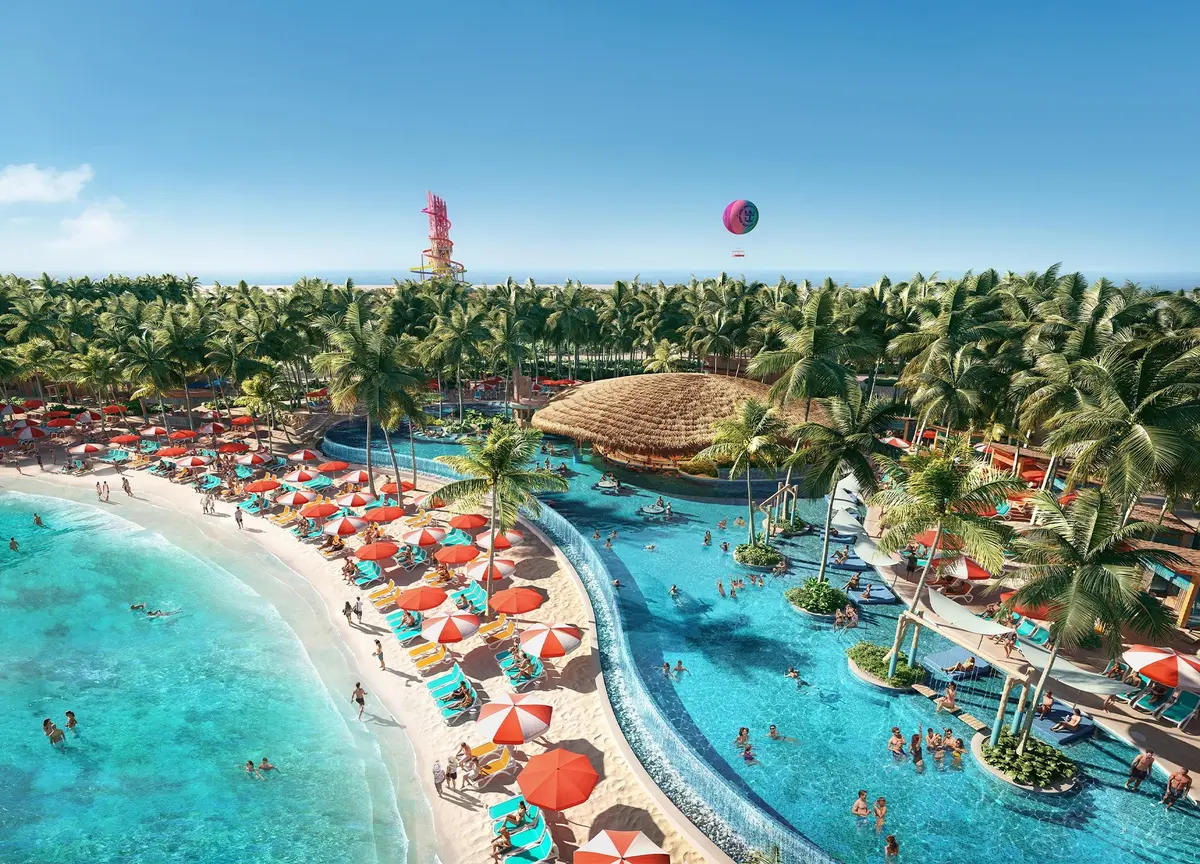 Hideaway Beach Club render