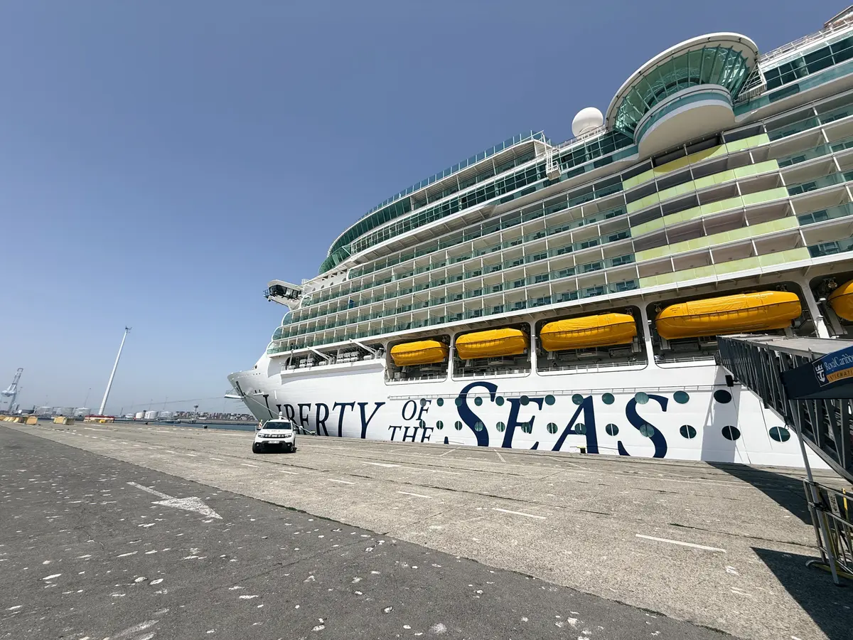 Liberty of the Seas, Docked in Belgium