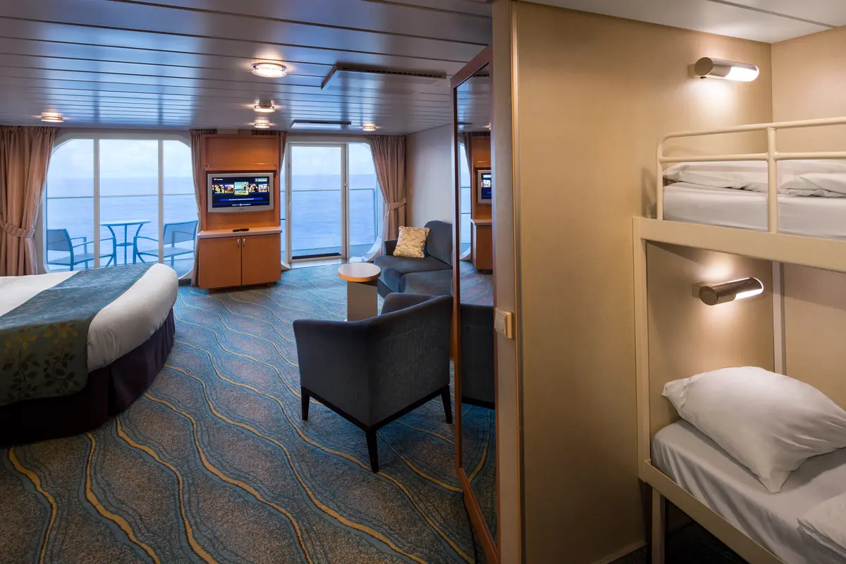 Family Oceanview Cabin on Oasis of the Seas