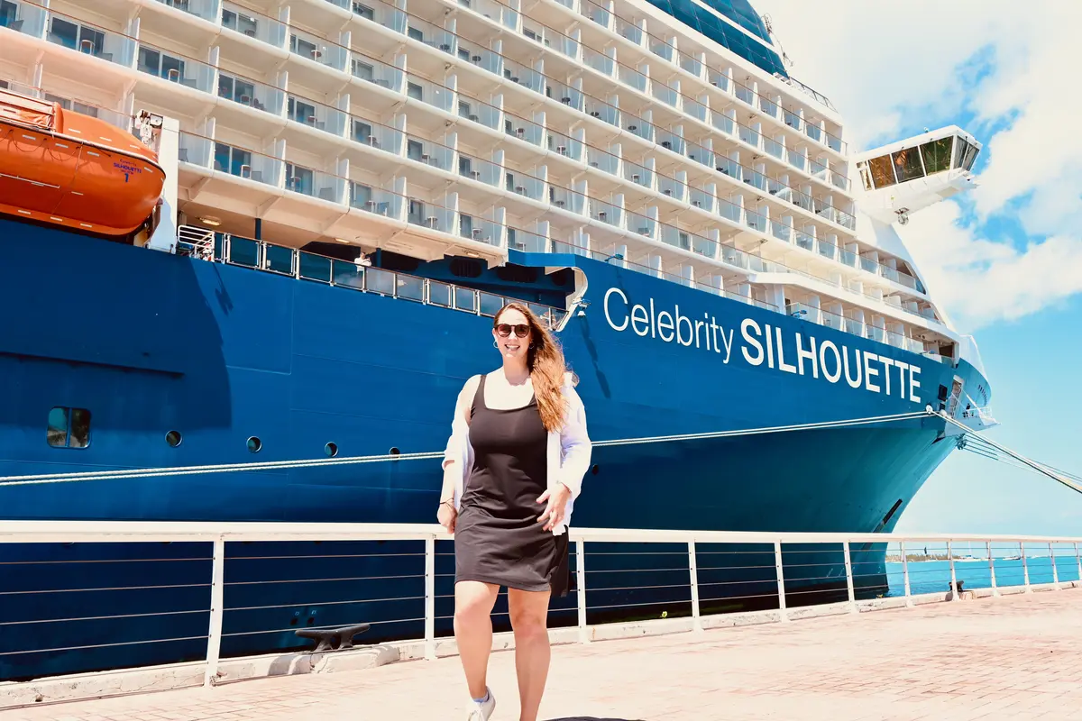 Allie with Celebrity Silhouette