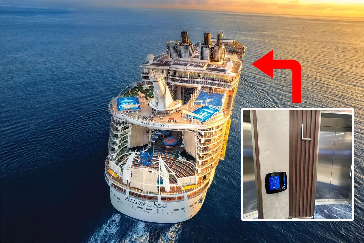 Are destination elevators coming to Allure of the Seas?