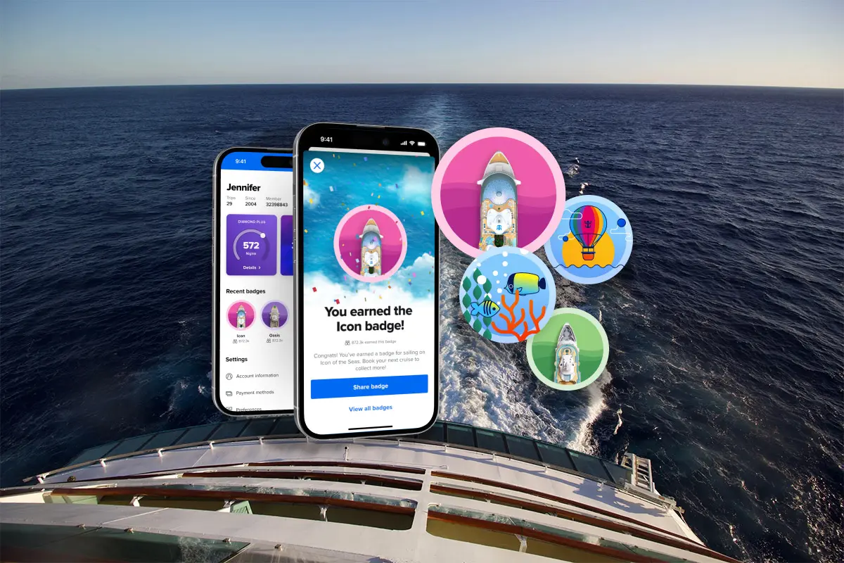 Royal Caribbean badges