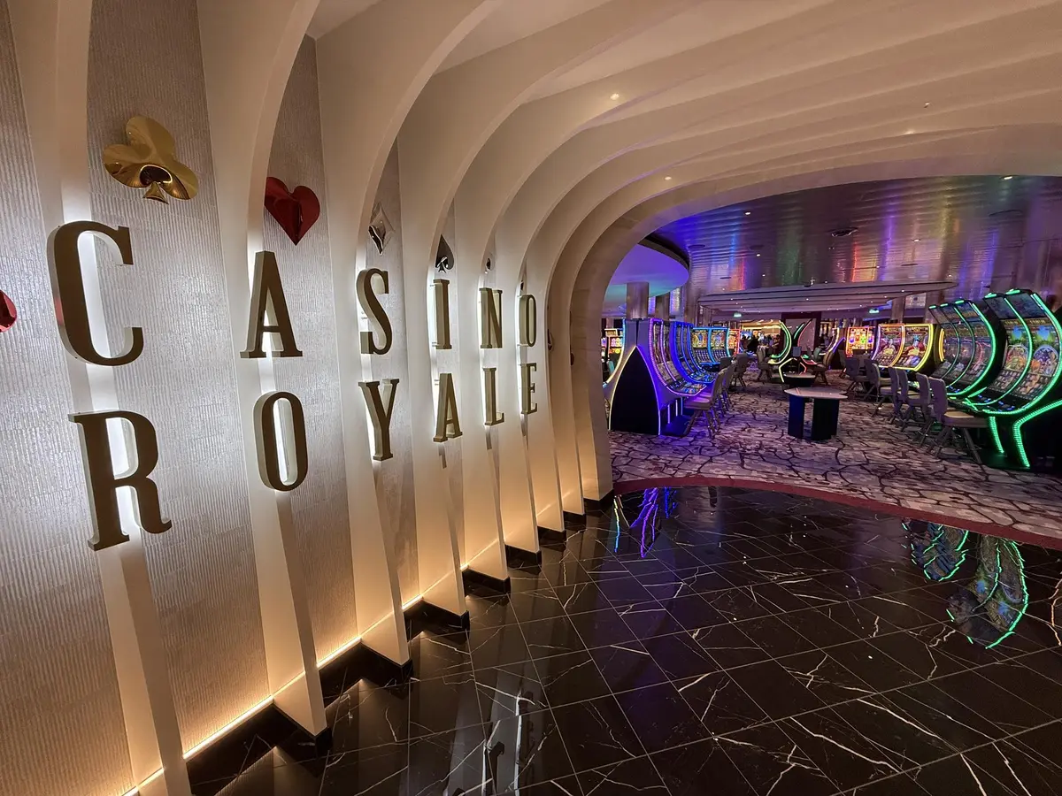 Entrance to casino