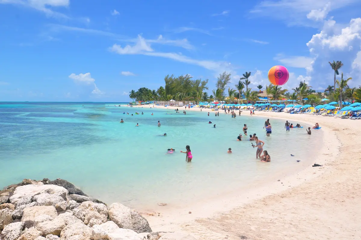 Chill Island beach at Perfect Day at CocoCay