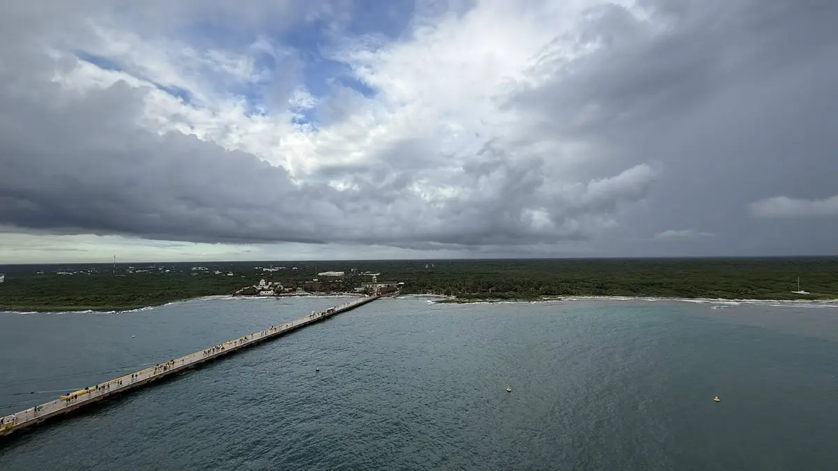 Costa Maya pier